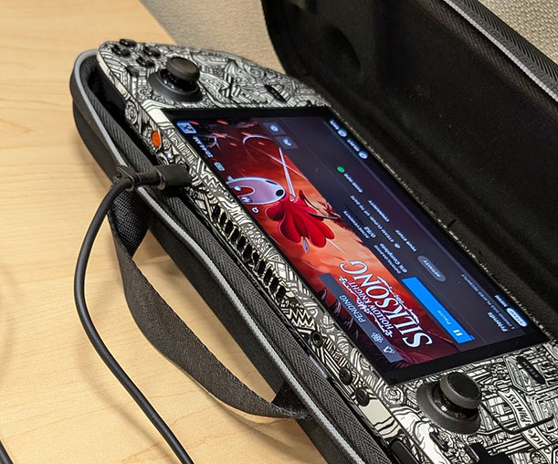 Downloading Silksong at the Office